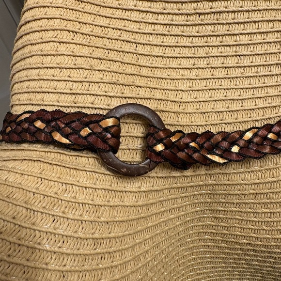 NWOT Magid Floppy Straw Hat Women’s One Size - Picture 3 of 4